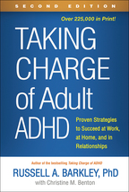 Couverture du livre Taking Charge of Adult ADHD de Russell A. Barkley.